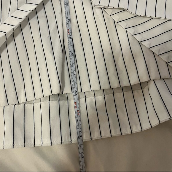 New COS Long Sleeve Blouse Top Size 2 Stripes MSRP $99 - Picture 5 of 5
